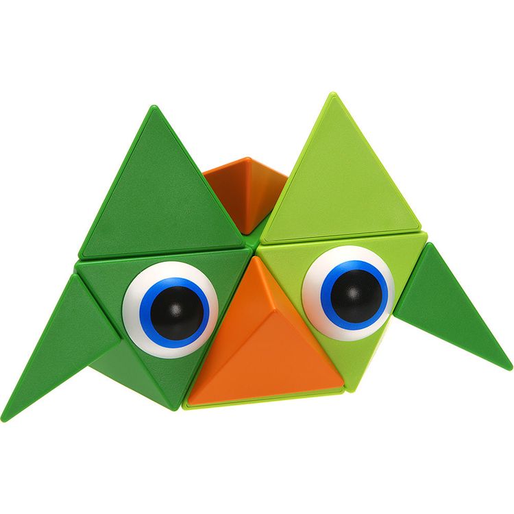 Trido Jungle Small Magnet Building Set - 12 Pieces
