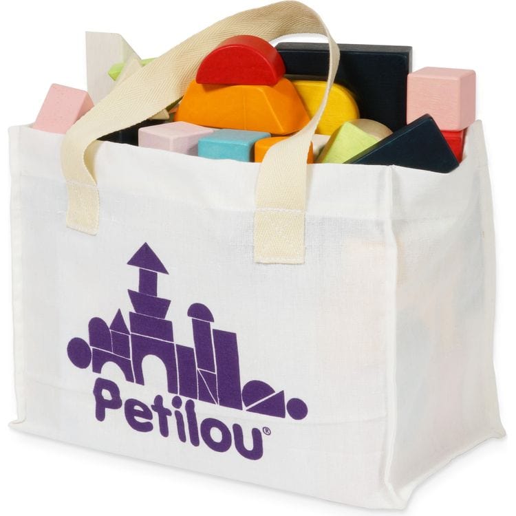 60 Piece Colourful Building Blocks