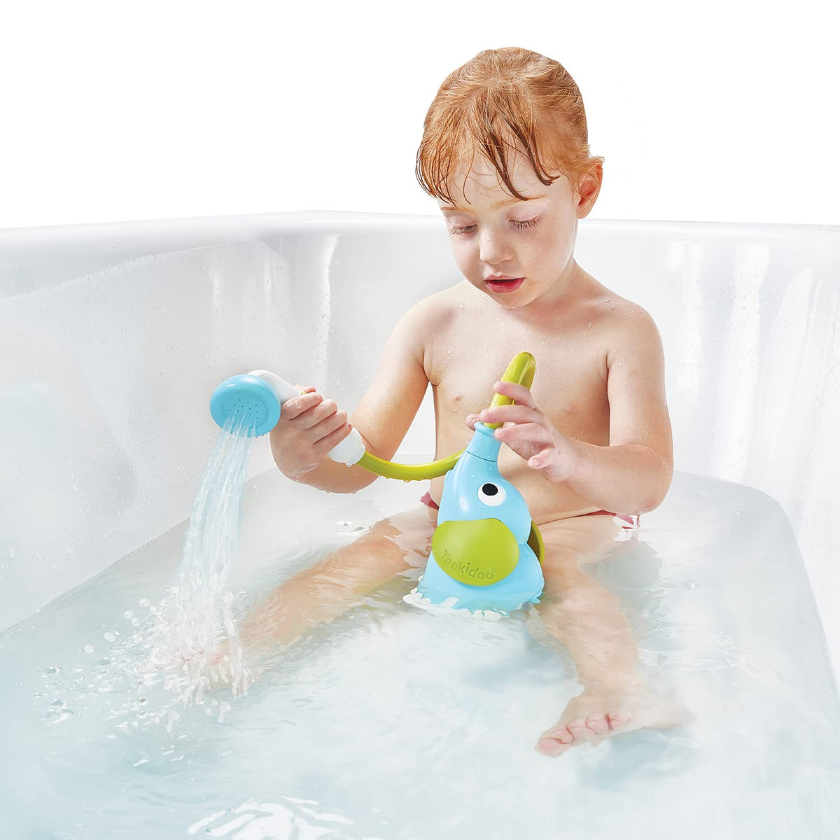 Elephant Baby Bath Shower - Soft Water Rinser for Newborns & Toddlers