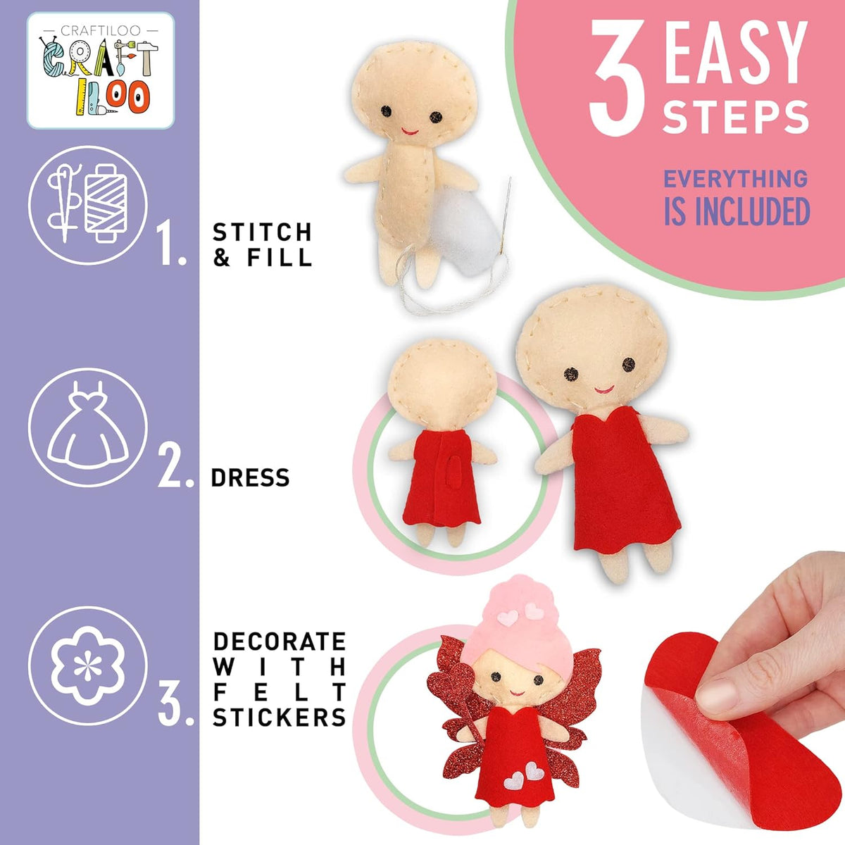 Fairy Dolls Sewing Kit