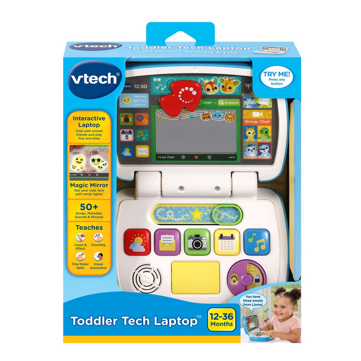 My First Animal Friends Laptop - Interactive Toddler Tech
