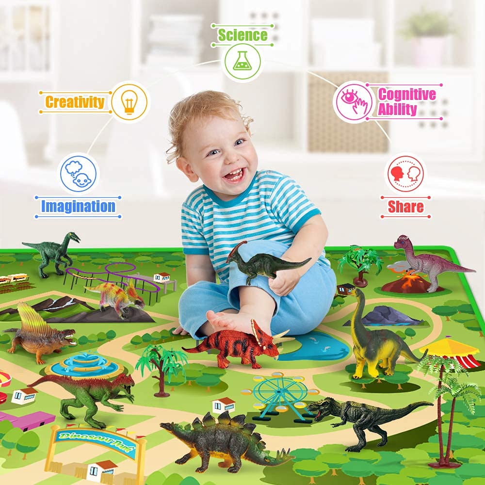Dinosaur Playing City