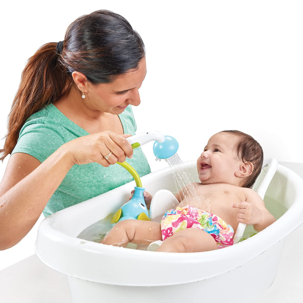 Elephant Baby Bath Shower - Soft Water Rinser for Newborns & Toddlers