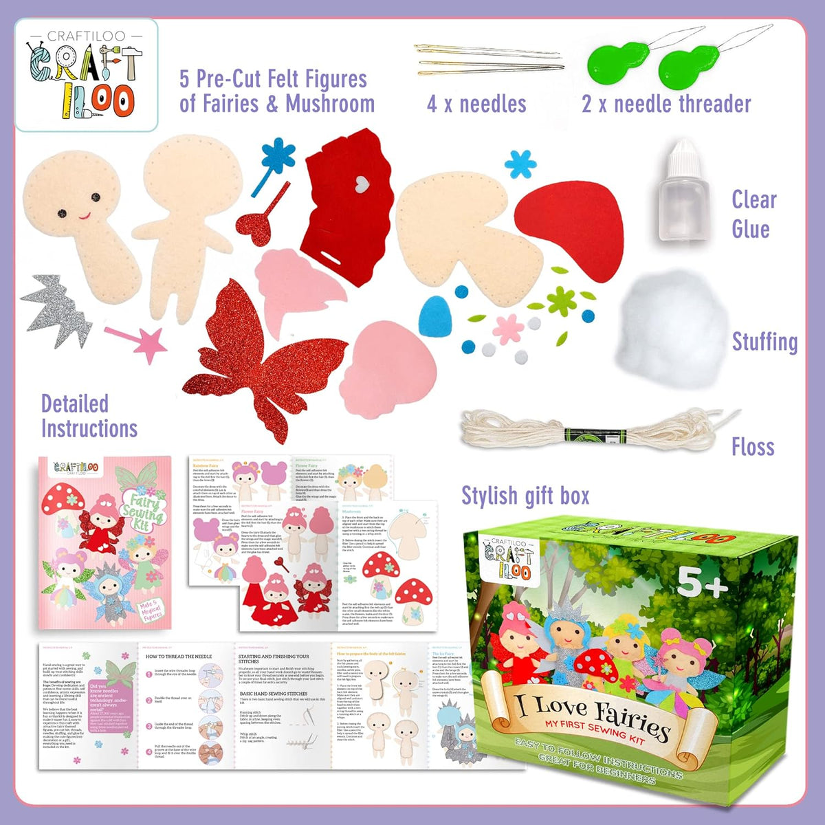 Fairy Dolls Sewing Kit