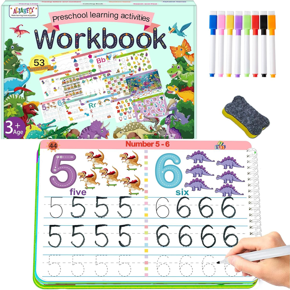 Preschool Learning Activities - First Learning Adventure Workbook