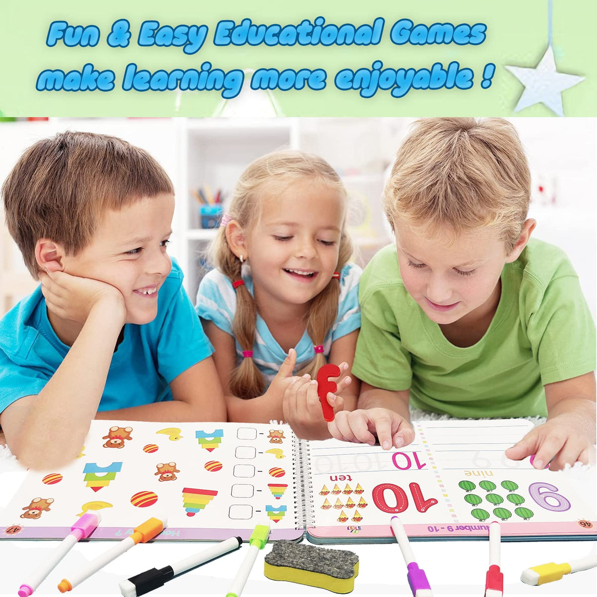 Preschool Learning Activities - First Learning Adventure Workbook