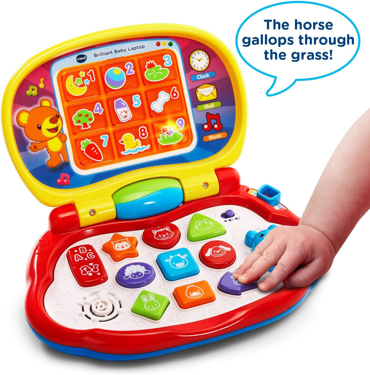 My First Animal Friends Laptop - Interactive Toddler Tech