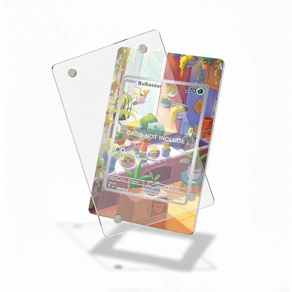 Bulbasaur 143-142 IR AR Stellar Crown Extended Art Display Cases