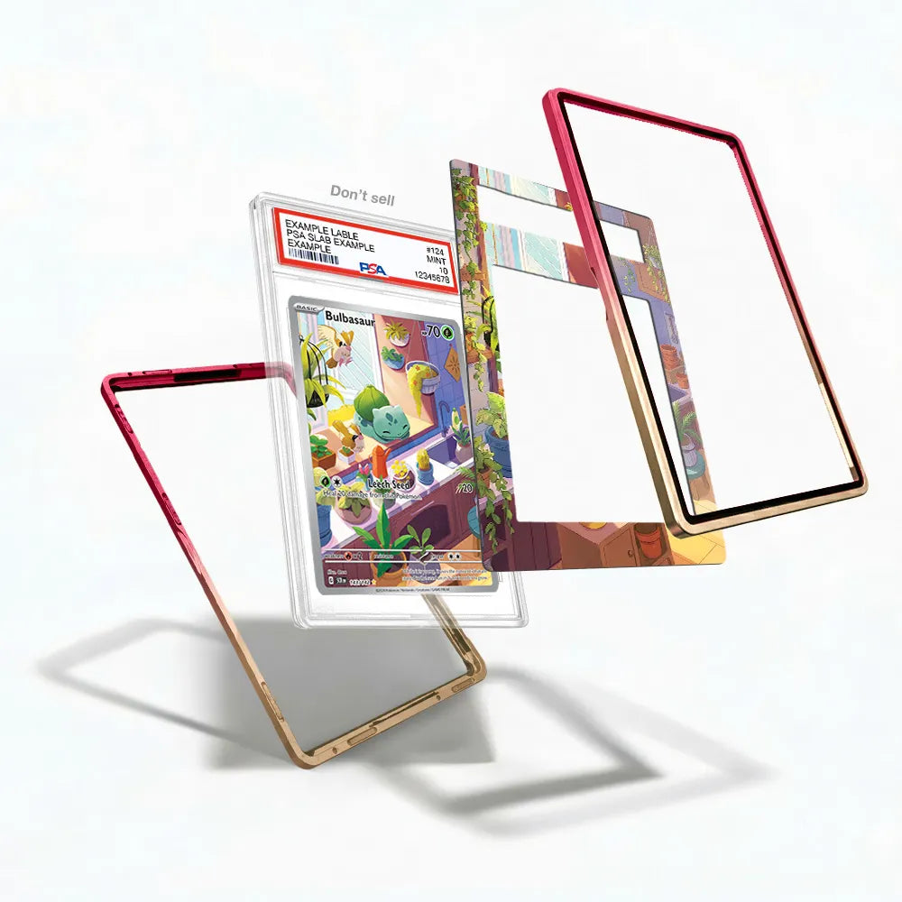 Bulbasaur 143-142 IR AR Stellar Crown Extended Art Display Cases