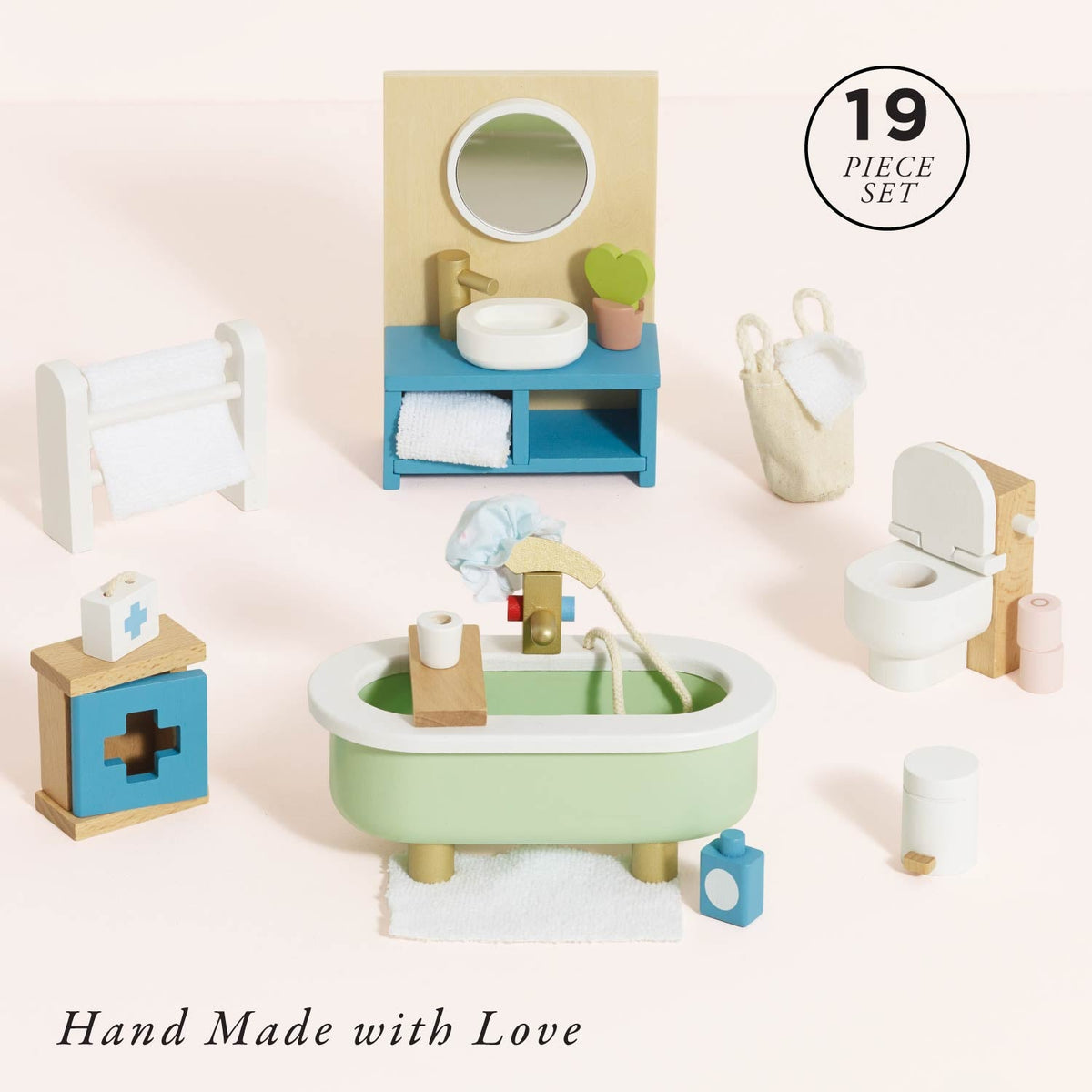Dolls House Bathroom Furniture Set