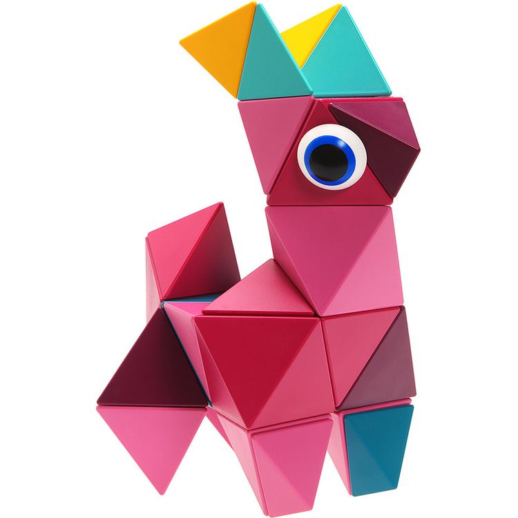 Trido Flamingo Large Magnetic Building Set - 36 Pieces