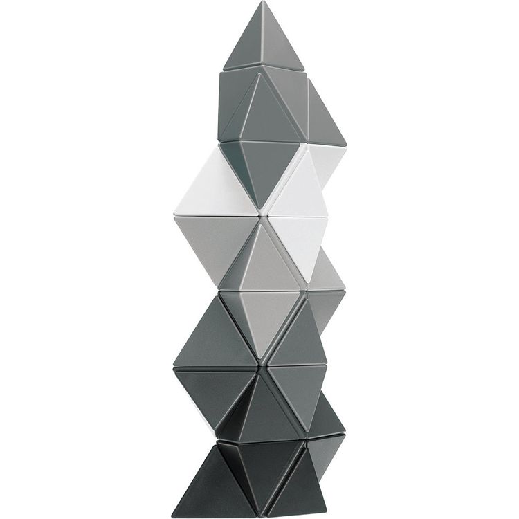 Trido Monochromatic Large Magnet Building Set - 36 Pieces