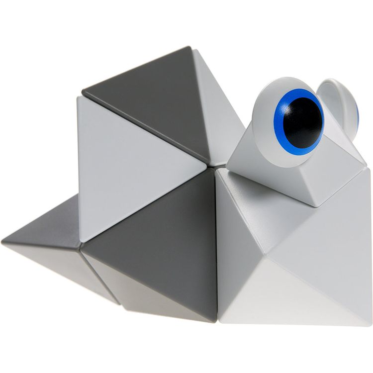 Trido Monochromatic Small Magnet Building Set - 12 Pieces