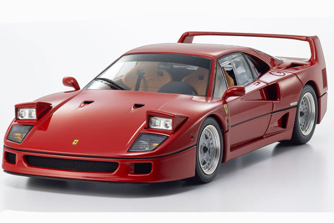 Kyosho 1987 Ferrari F40 LIghtweight Rossa Corsa (Red) Ex Nigel Mansell 1:18